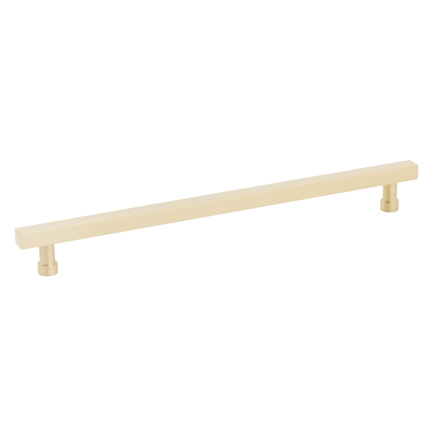 Schaub NOHO Square Pull 10" Satin Brass
