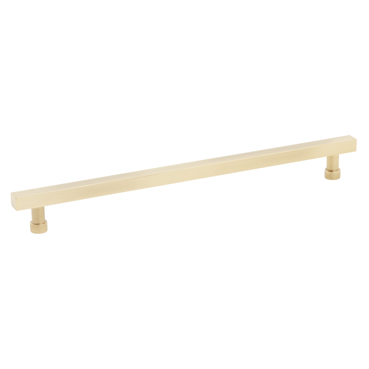 Schaub NOHO Square Pull 10" Vintage Brass