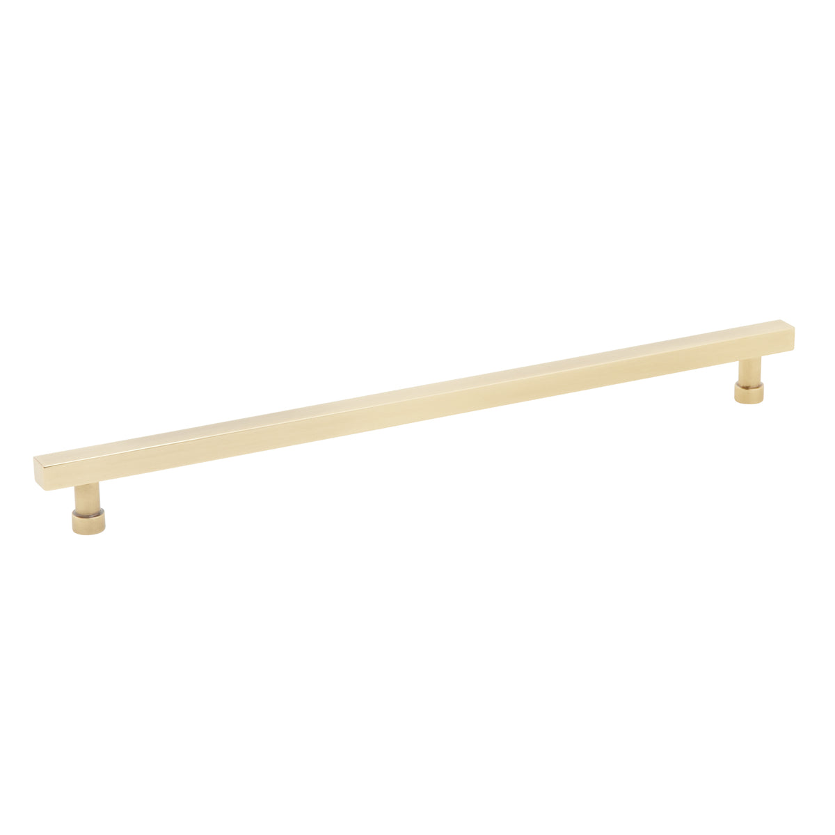 Schaub NOHO Square Pull 12" Vintage Brass