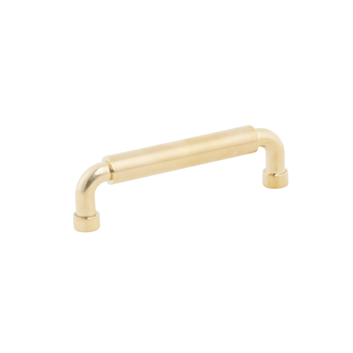 Schaub NOHO Round Pull 4" Unlacquered Brass