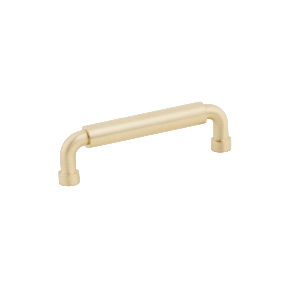 Schaub NOHO Round Pull 4" Satin Brass