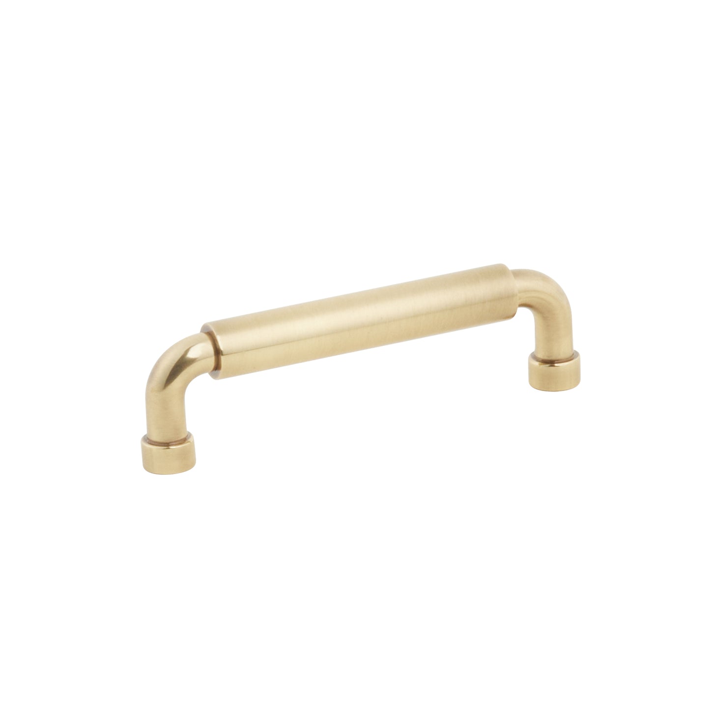 Schaub NOHO Round Pull 4" Vintage Brass