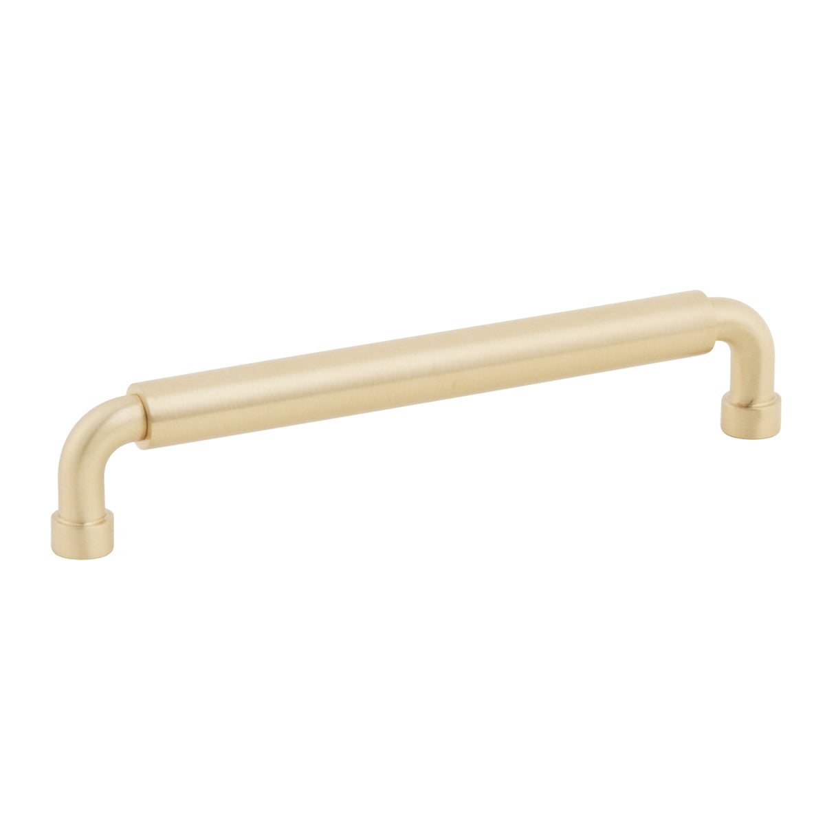 Schaub NOHO Round Pull 6" Satin Brass