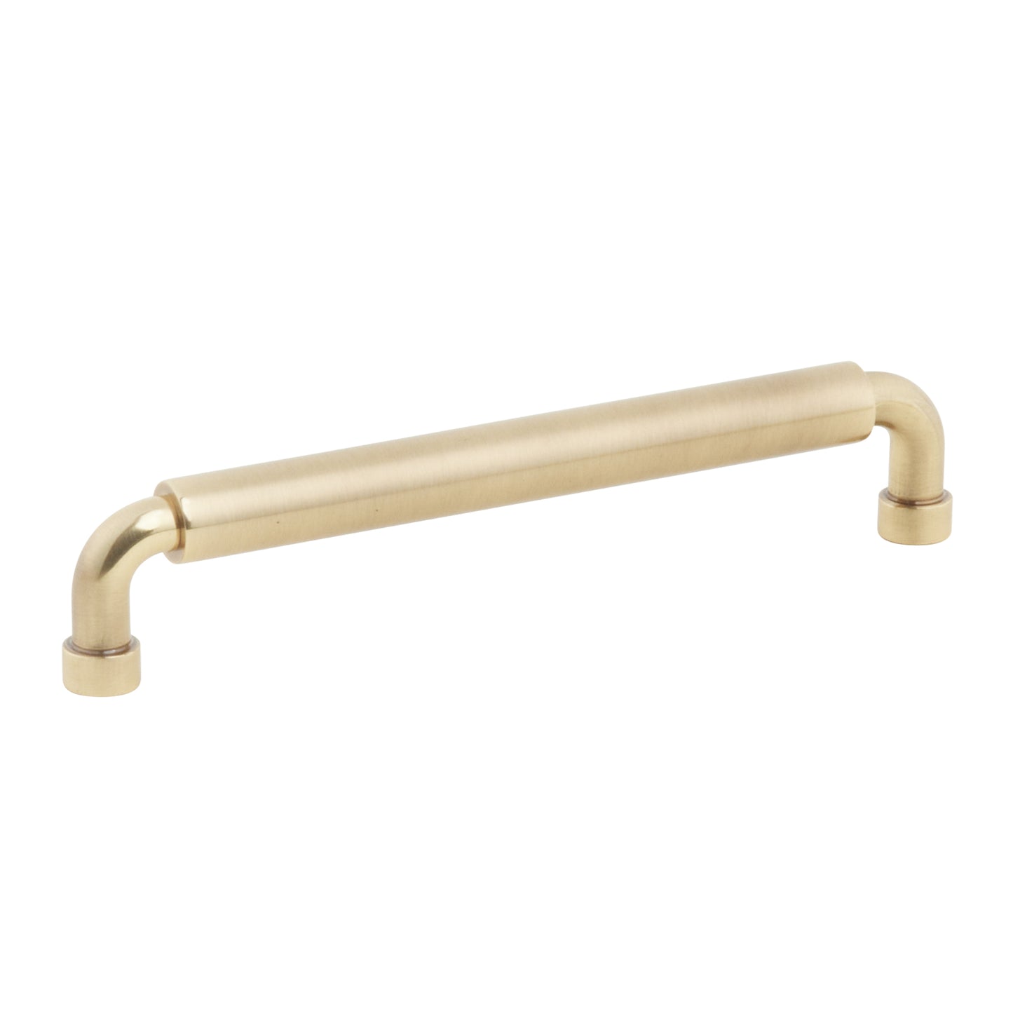 Schaub NOHO Round Pull 6" Vintage Brass