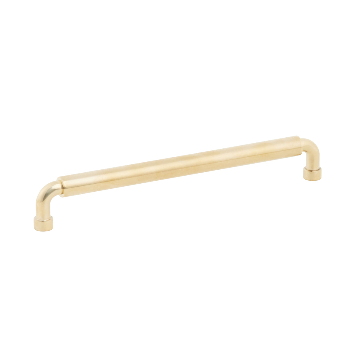 Schaub NOHO Round Pull 8" Unlacquered Brass