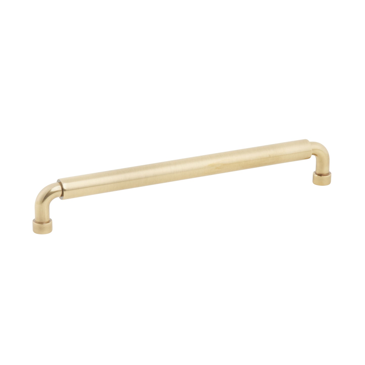 Schaub NOHO Round Pull 8" Vintage Brass