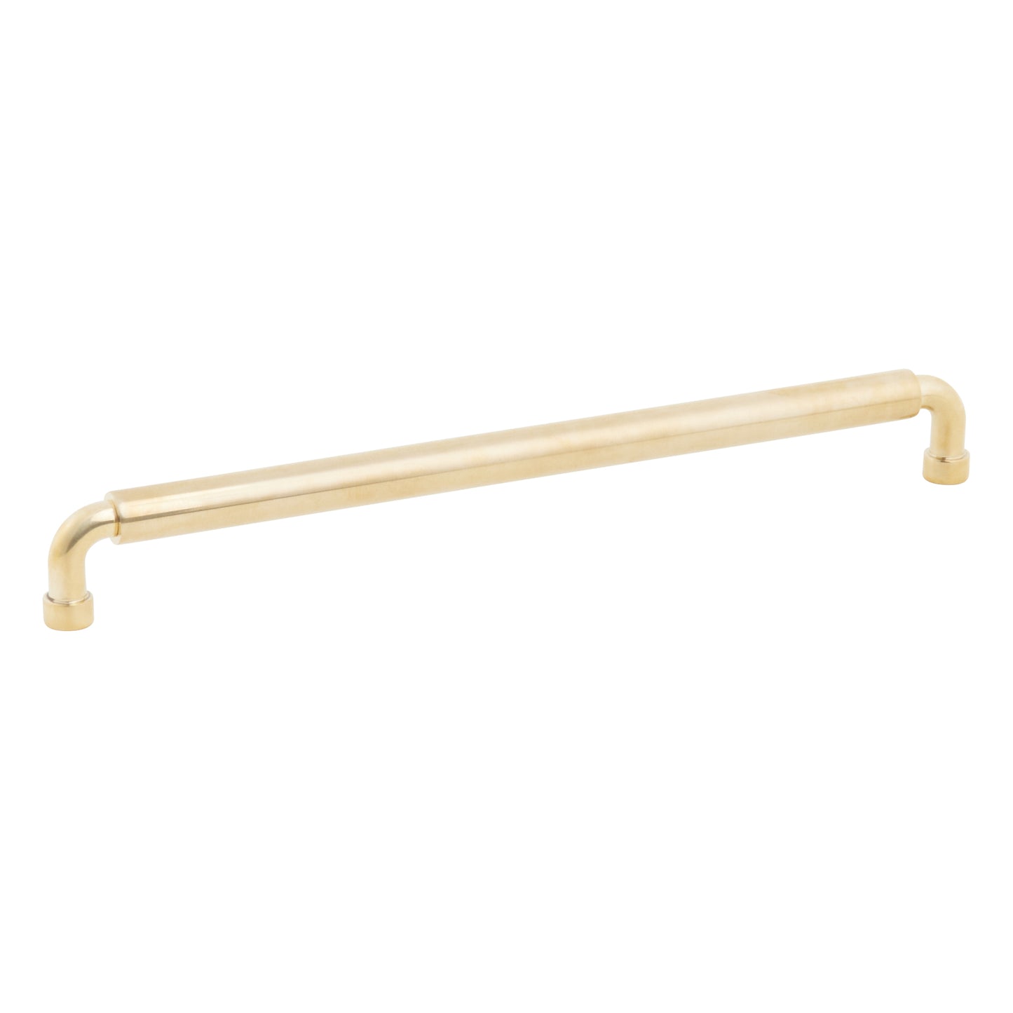Schaub NOHO Round Pull 10" Unlacquered Brass
