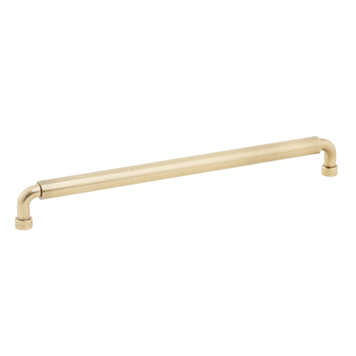 Schaub NOHO Round Pull 10" Vintage Brass