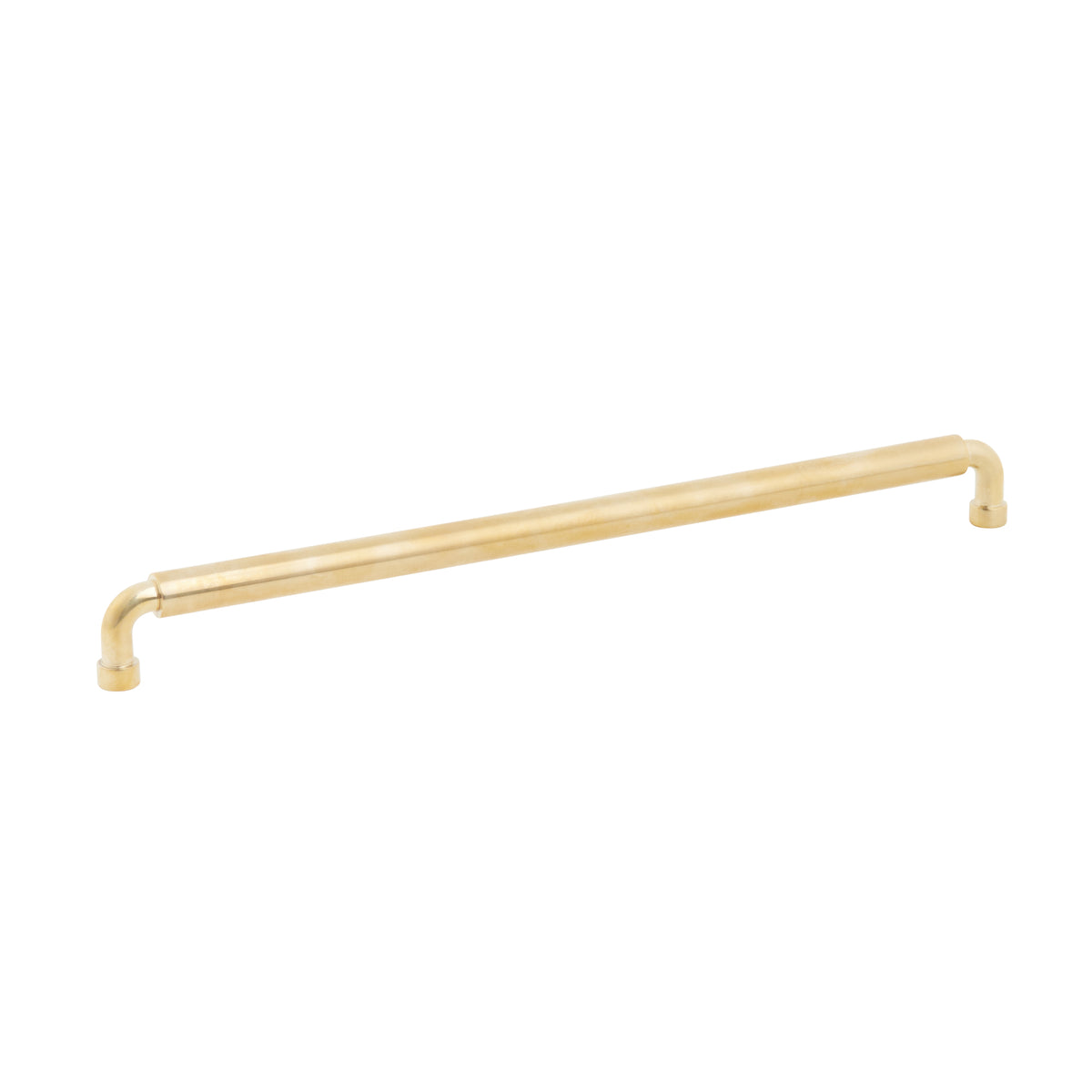 Schaub NOHO Round Pull 12" Unlacquered Brass