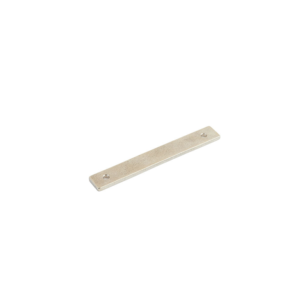 Schaub Vinci Backplate for Pull 4" Polished White Bronze