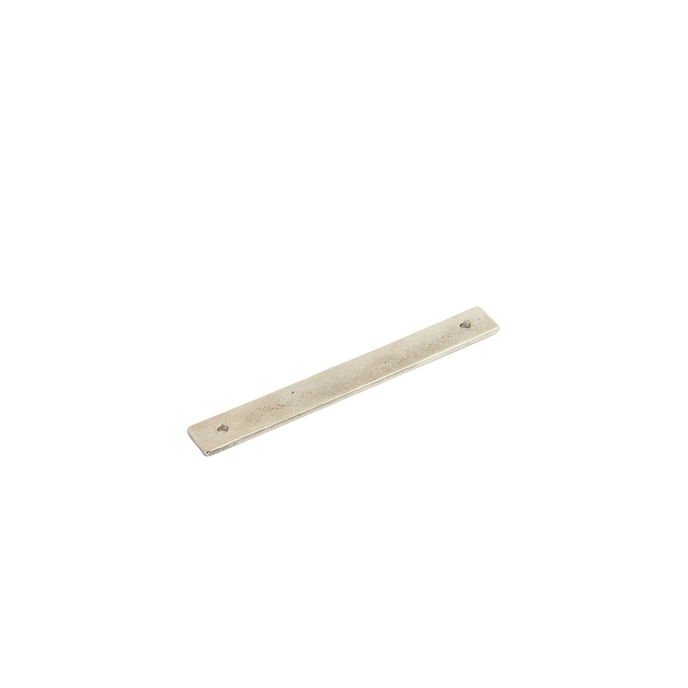 Schaub Vinci Backplate for Pull 5" Polished White Bronze