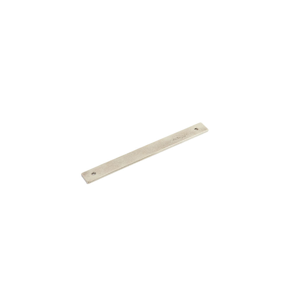 Schaub Vinci Backplate for Pull 6" Polished White Bronze