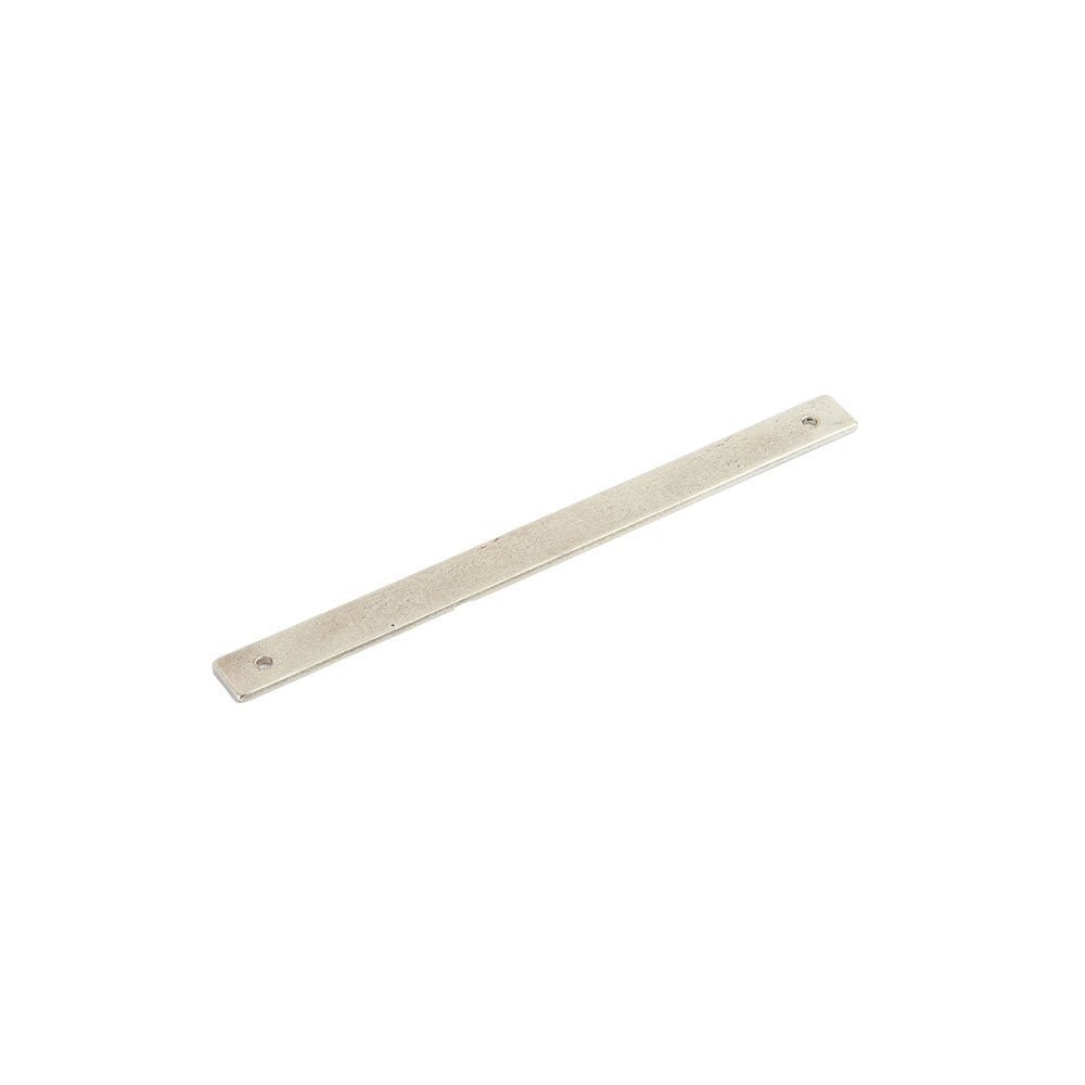 Schaub Vinci Backplate for Pull 8" Polished White Bronze