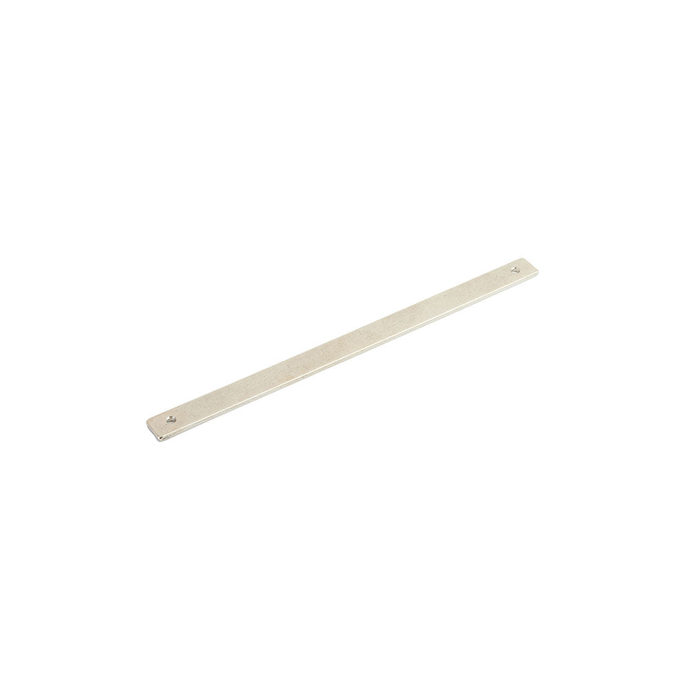 Schaub Vinci Backplate for Pull 10" Polished White Bronze