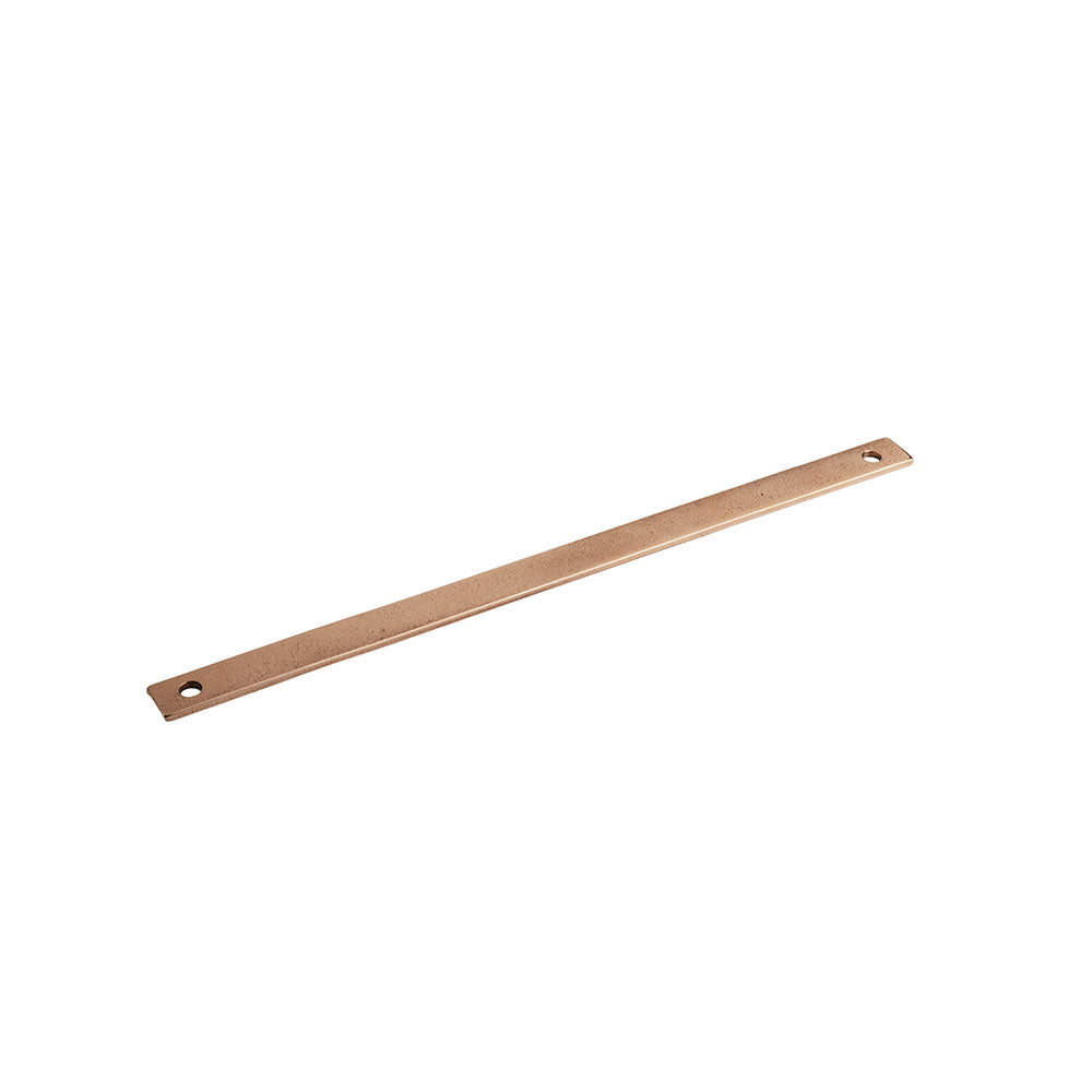 Schaub Vinci Backplate for Pull 12" Natural Bronze