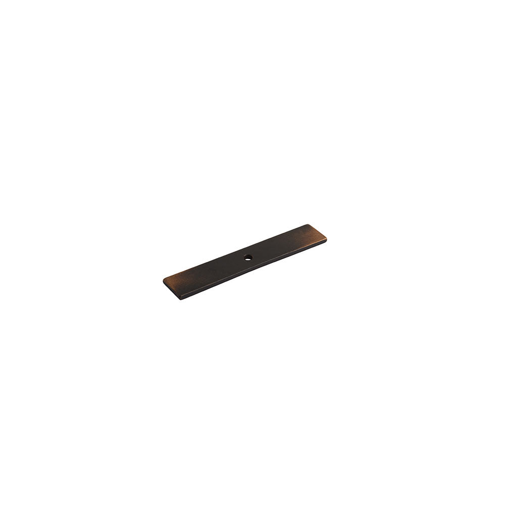 Schaub Vinci Backplate for Knob 4" x 3/4" Antique Bronze