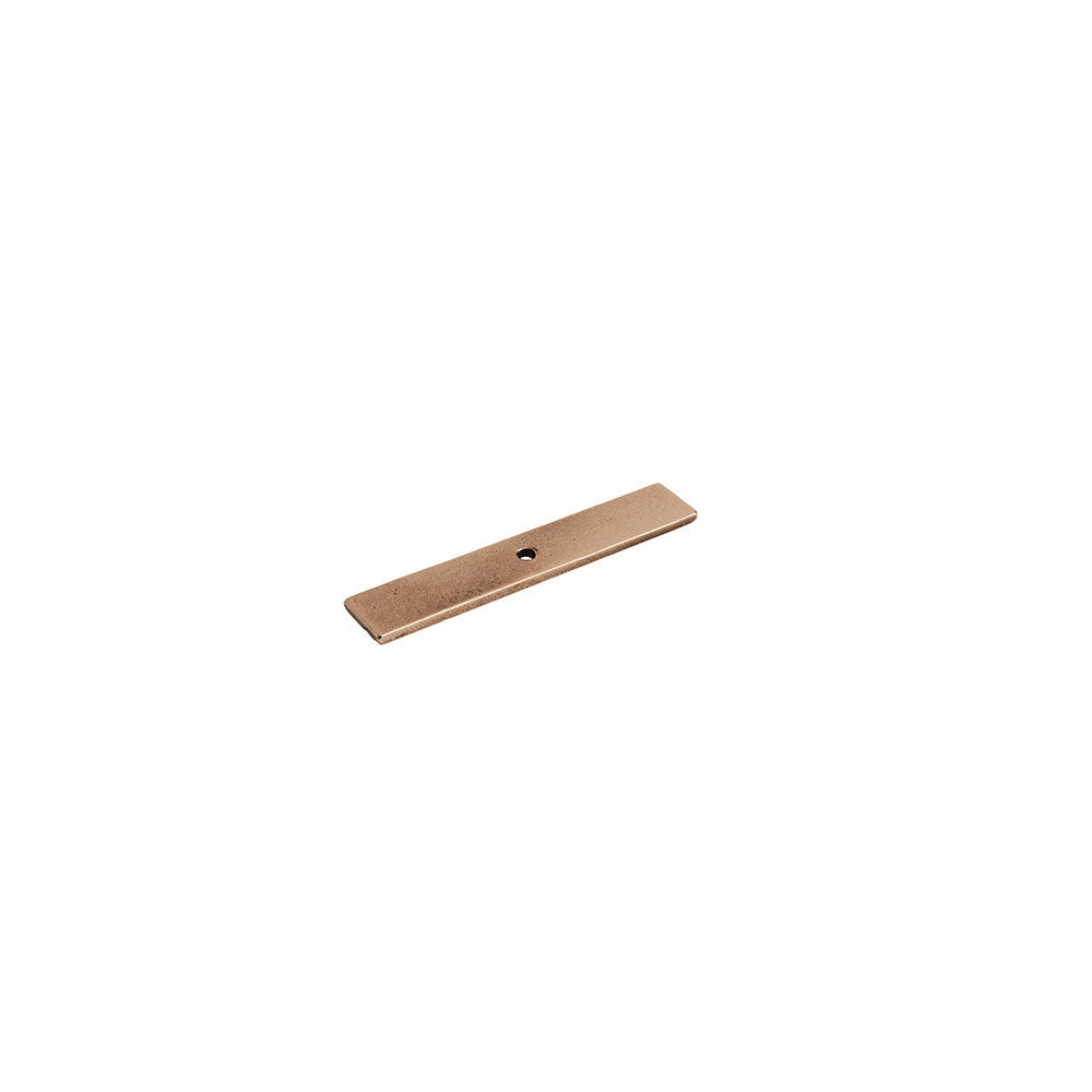 Schaub Vinci Backplate for Knob 4" x 3/4" Natural Bronze