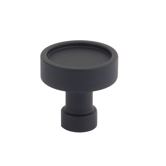 Schaub NOHO Round Knob Matte Black