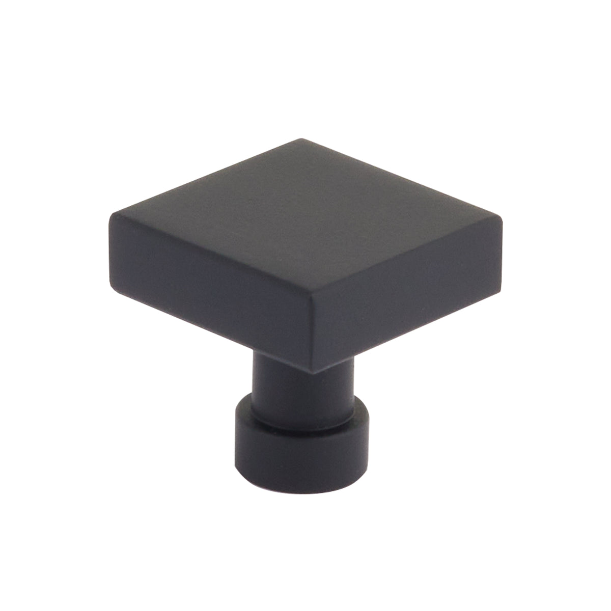 Schaub NOHO Square Knob Matte Black