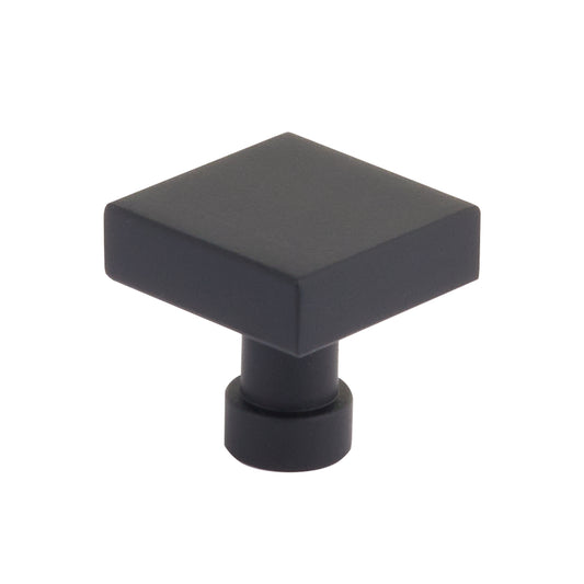 Schaub NOHO Square Knob Matte Black