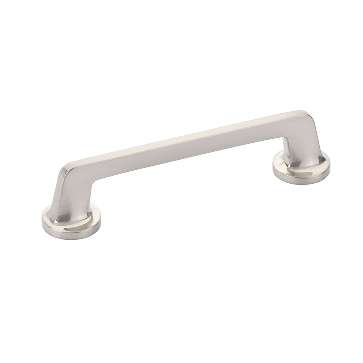 Schaub Northport Pull with round bases 5" Brushed Nickel