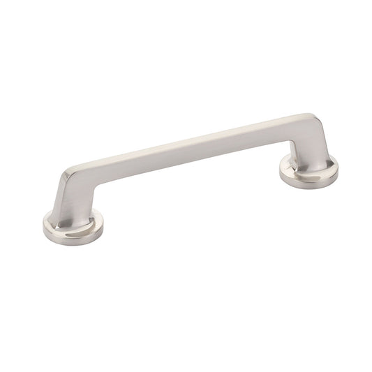 Schaub Northport Pull with round bases 5" Brushed Nickel