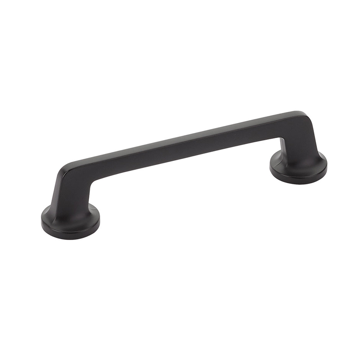 Schaub Northport Pull with round bases 5" Matte Black