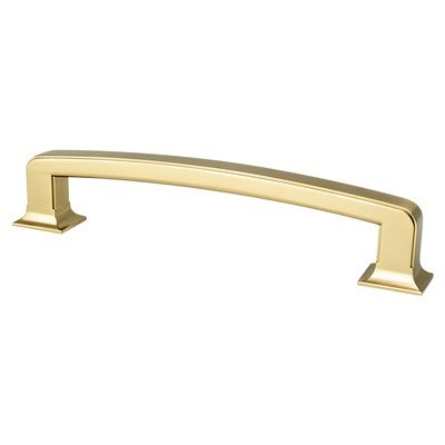 Berenson Hearthstone Pull - 160mm (6-5/16 in) - Modern Brushed Gold