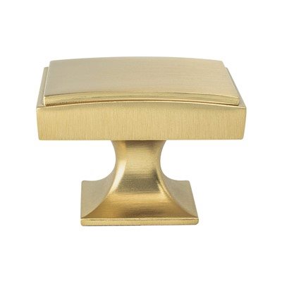 Berenson Hearthstone Knob - Modern Brushed Gold
