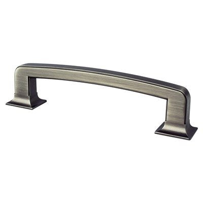 Berenson Hearthstone Pull - 128mm (5-1/16 in) - Vintage Nickel