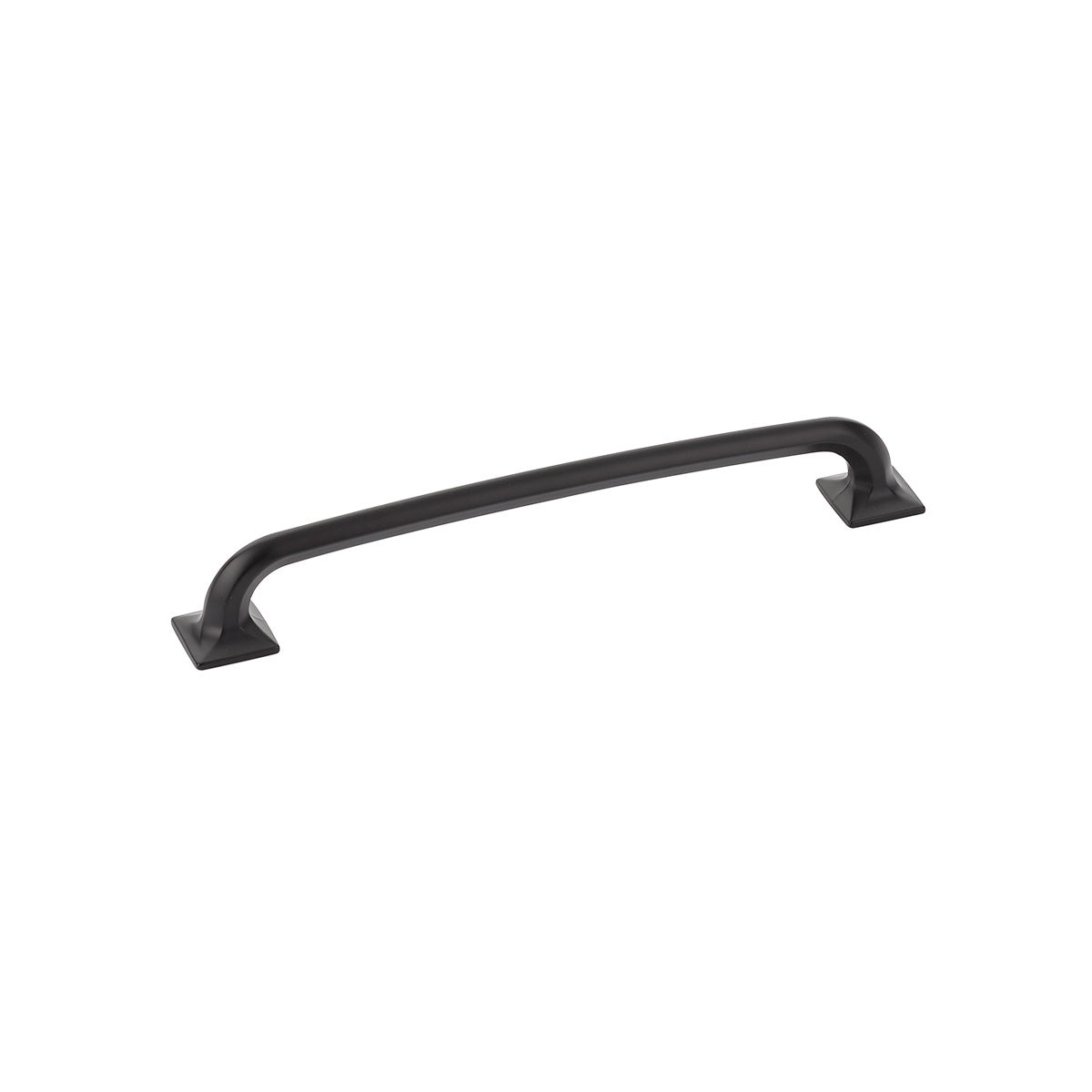 Schaub Northport Pull with square bases 8" Matte Black