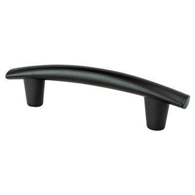 Berenson Meadow Pull - 96mm (3-25/32 in) - Matte Black