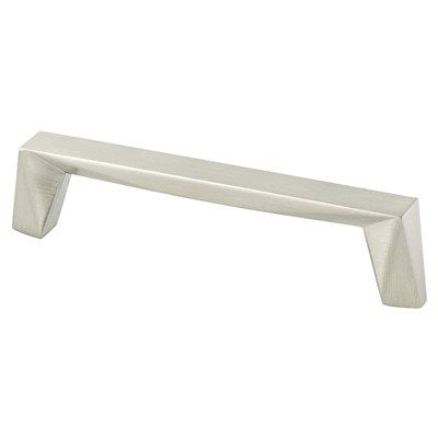 Berenson Swagger Pull - 128mm (5-1/16 in) - Brushed Nickel