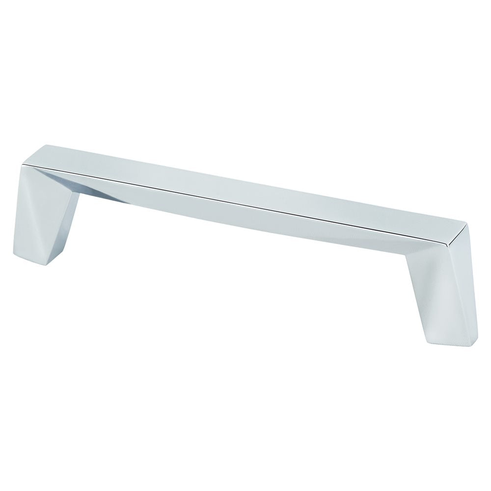 Berenson Swagger Pull - 128mm (5-1/16 in) - Polished Chrome