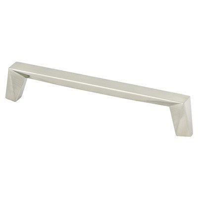 Berenson Swagger Pull - 160mm (6-5/16 in) - Brushed Nickel