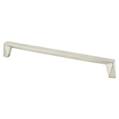 Berenson Swagger Pull - 224mm (8-13/16 in) - Brushed Nickel