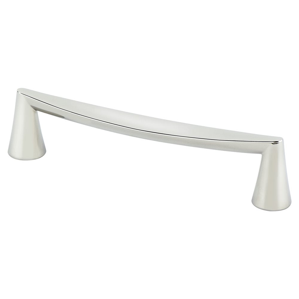 Berenson Domestic Bliss Pull - 128mm (5-1/16 in) - Polished Nickel