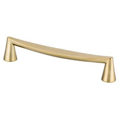 Berenson Domestic Bliss Pull - 160mm (6-5/16 in) - Modern Brushed Gold