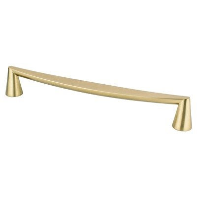 Berenson Domestic Bliss Pull - 224mm (8-13/16 in) - Modern Brushed Gold