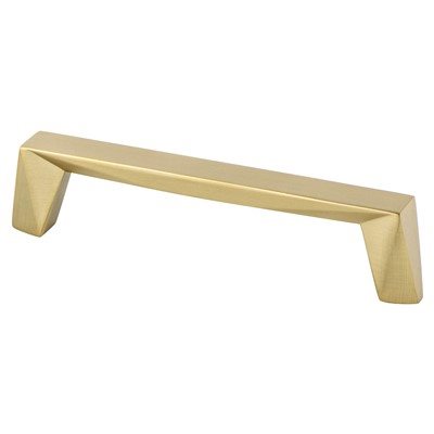 Berenson Swagger Pull - 128mm (5-1/16 in) - Modern Brushed Gold
