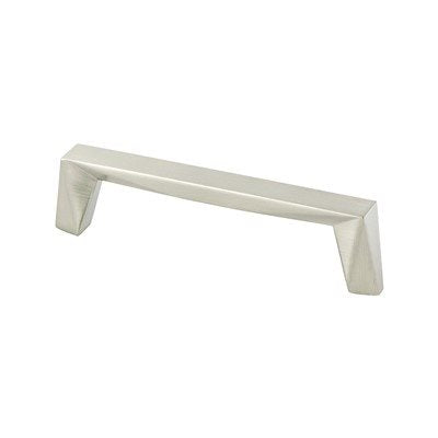 Berenson Swagger Pull - 96mm (3-25/32 in) - Brushed Nickel