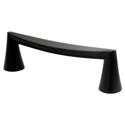 Berenson Domestic Bliss Pull - 96mm (3-25/32 in) - Matte Black