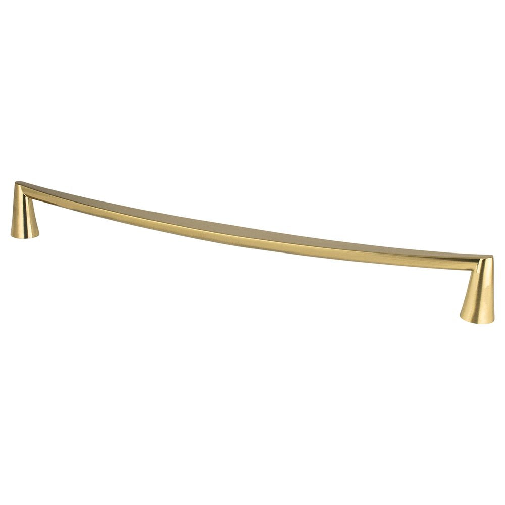 Berenson Domestic Bliss Pull - 18 in (457.2mm) (Appliance Pull) - Modern Brushed Gold