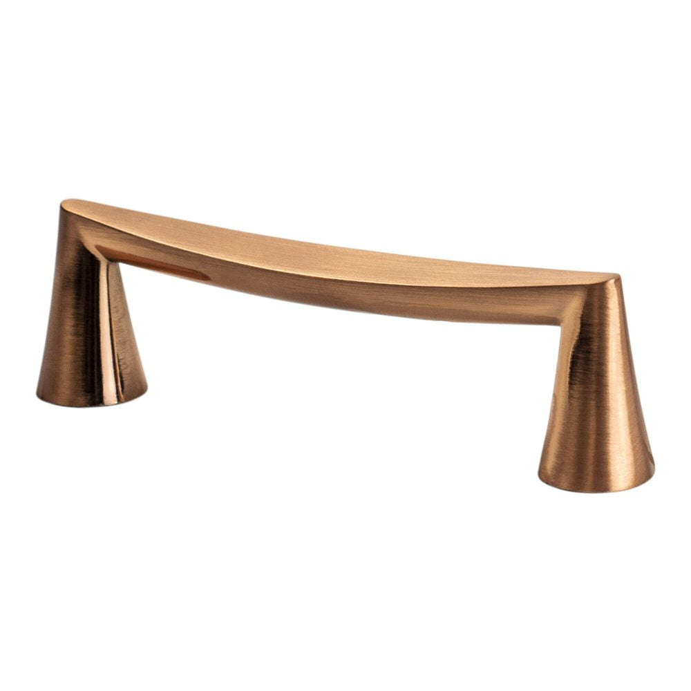 Berenson Domestic Bliss Pull - 96mm (3-25/32 in) - Brushed Copper