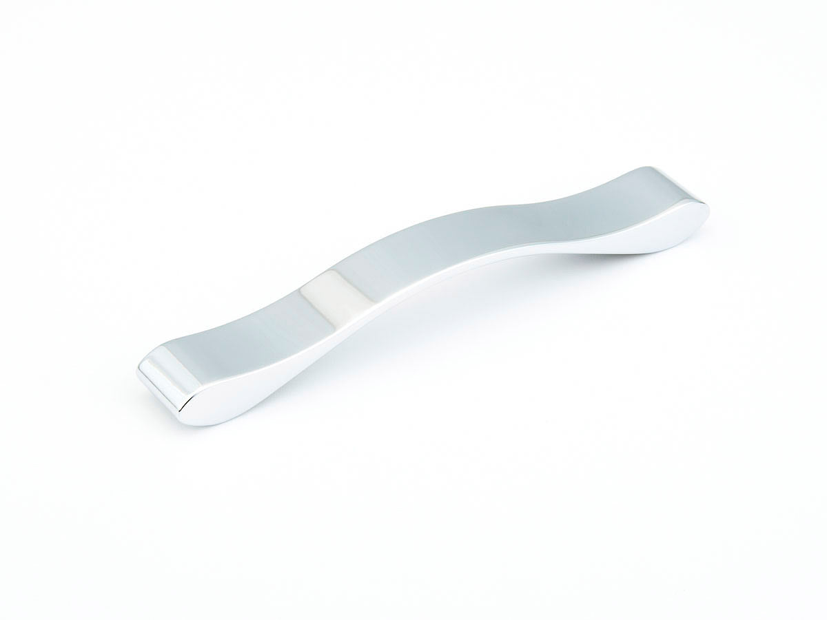 Schaub Wave Pull 6-5/16" Polished Chrome