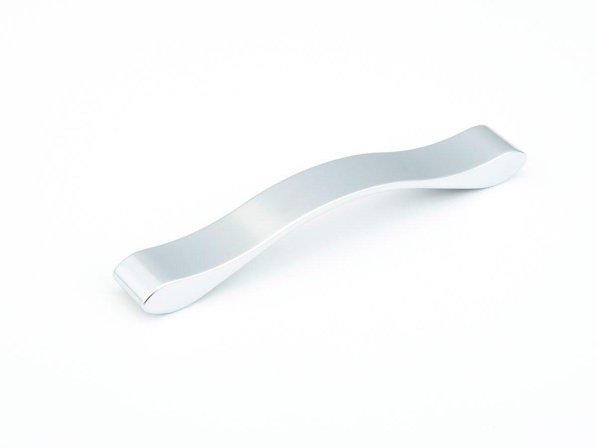 Schaub Wave Pull 6-5/16" Matte Chrome