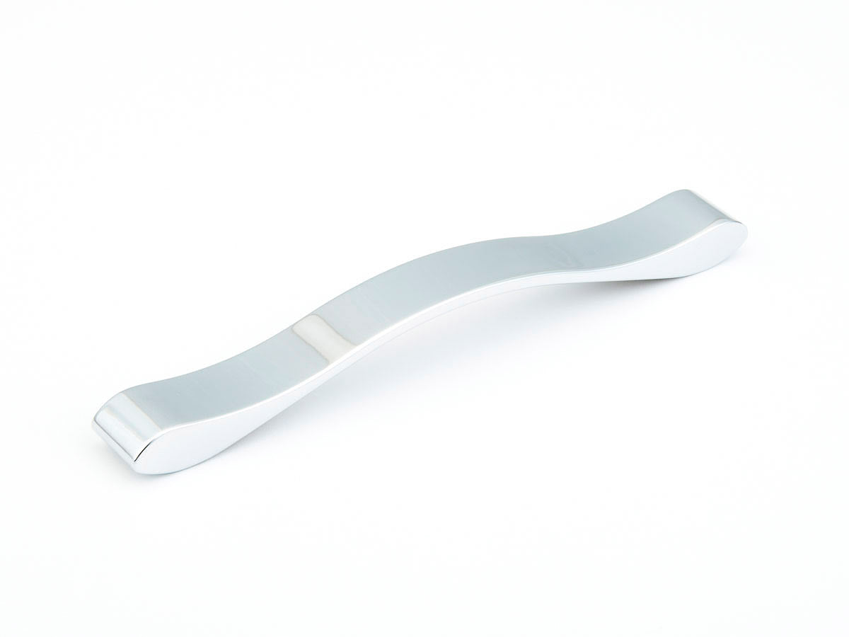 Schaub Wave Pull 7-1/2" Polished Chrome
