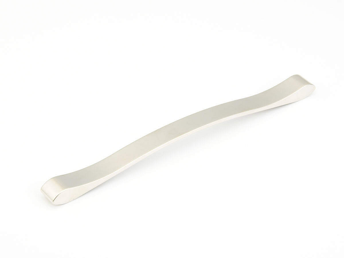Schaub Wave Pull 12-5/8" Satin Nickel