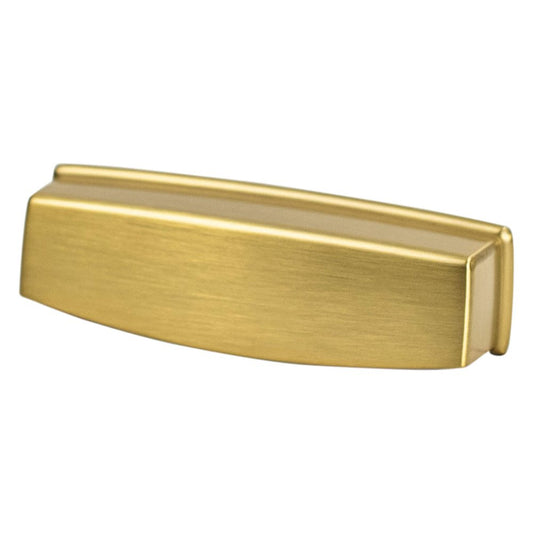 Berenson Emerling Cup Pull - 96mm (3-25/32 in) - Modern Brushed Gold