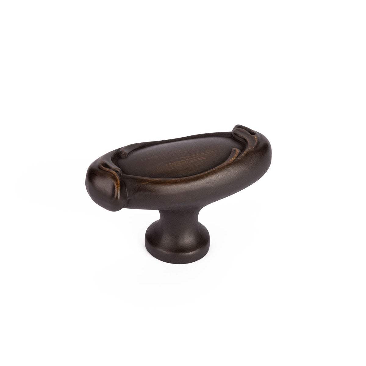 Schaub French Farm Knob Ancient Bronze Oval